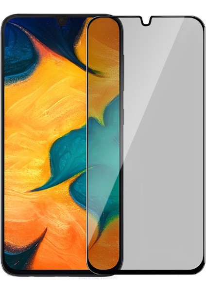 Galaxy A24 New 5D Privacy Hayalet Cam Ekran Koruyucu