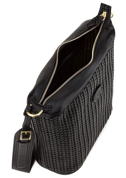 Moniki Siyah Deri Kadın Omuz Çantası 177 Moniki fırsatları