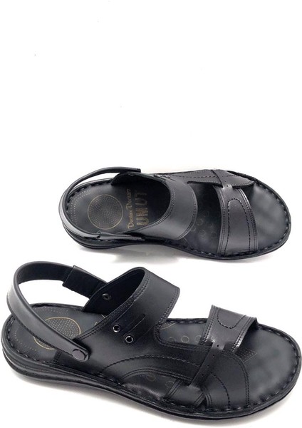 Hakiki Deri Tam Ortopedik Masajlı Erkek Sandalet fiyatları