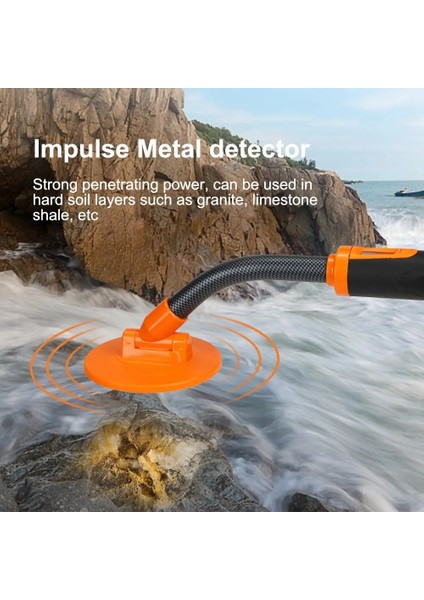 Pointer Ekranlı ve Modlu Metal Altın Dedektörü 30 Metre Su Geçirmez Hs-07 modelleri