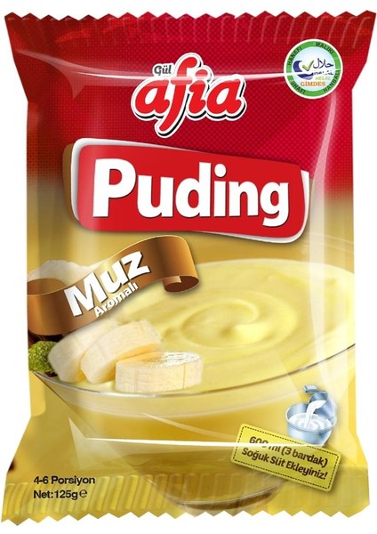 Muzlu Puding 10 x 115 gr