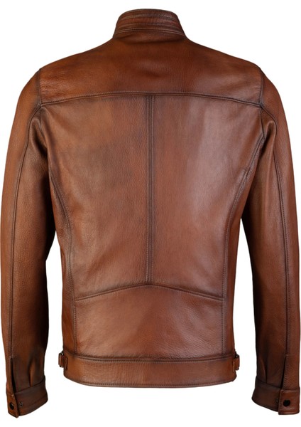 Erkek Hakiki Deri Deri Mont 974 Tt-01 Erk Derımont Y23 Vıskı Jumbo modelleri