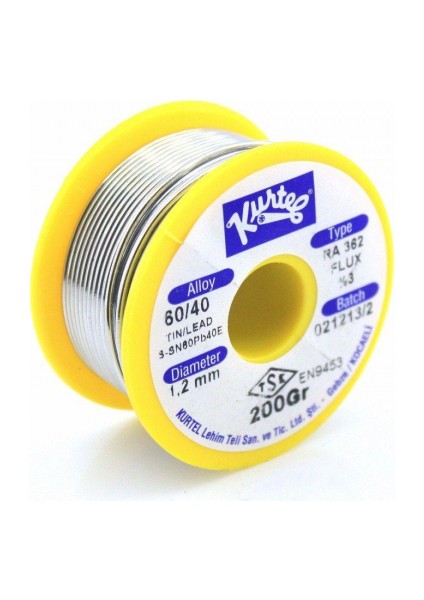1.20 Mm² 60/40 200 gr Lehim Teli