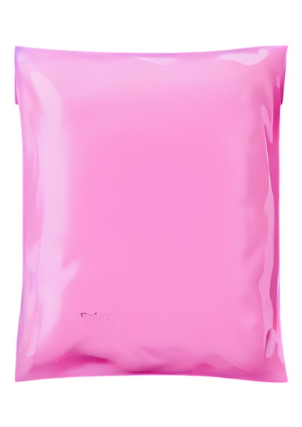 Svs Etiket Plastik 30 x 37 + 5 Pembe Cepsiz Kargo Poşeti 80 Mikron