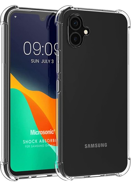 Samsung Galaxy A05 Kılıf Shock Absorbing Şeffaf