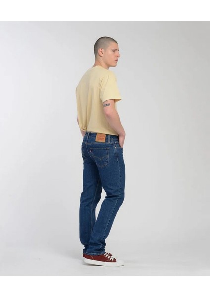 Levis Slim Fit Normal Bel Koyu Indigo Erkek Kot Pantolon 04511-5477