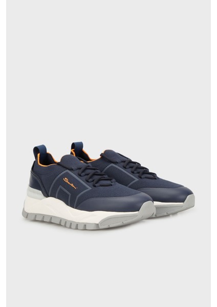 Logolu Sneaker Ayakkabı Erkek Ayakkabı MBIH21923BGBRVDNU61