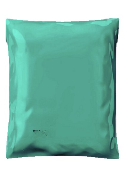 Svs Etiket Plastik 35X45+5 Yeşil Cepsiz Kargo Poşeti 80 Mikron