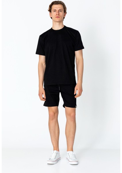 Erkek Regular Fit Rahat Sade Klasik T-Shirt