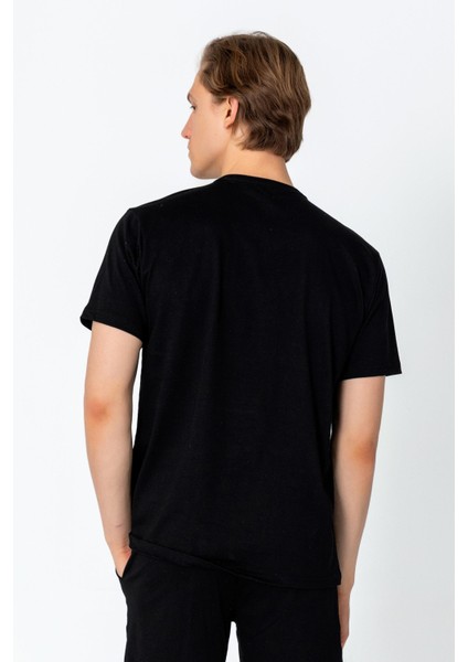 Erkek Regular Fit Rahat Sade Klasik T-Shirt modelleri
