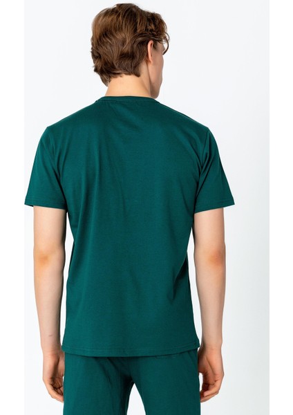 Erkek Regular Fit Rahat Sade Klasik T-Shirt