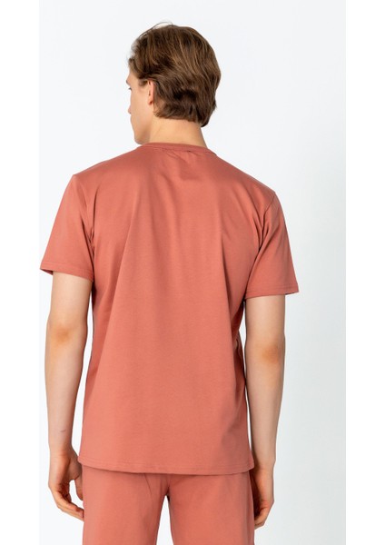 Erkek Regular Fit Rahat Sade Klasik T-Shirt modelleri