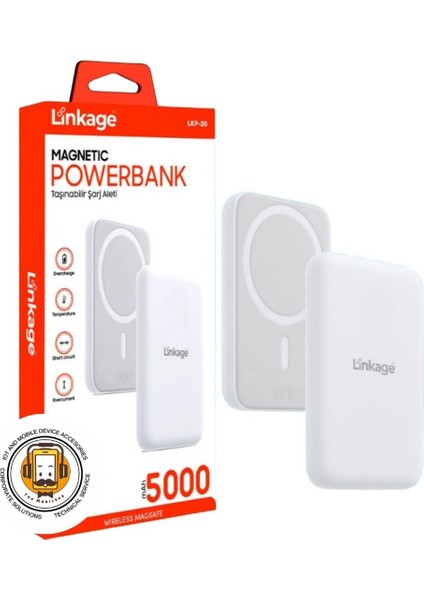 Magsafe Beyaz Powerbank