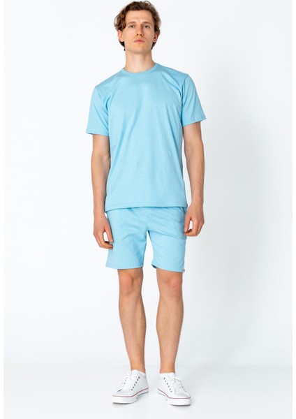 Erkek Regular Fit Rahat Sade Klasik T-Shirt