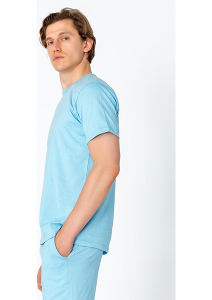 Erkek Regular Fit Rahat Sade Klasik T-Shirt