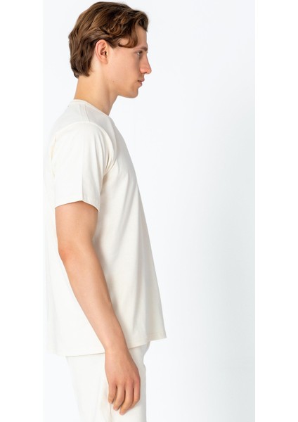 Erkek Regular Fit Rahat Sade Klasik T-Shirt fırsatları