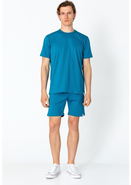 Erkek Regular Fit Rahat Sade Klasik T-Shirt