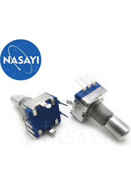 EC11 Döner Kodlayıcı / Kodlama Anahtarı / Dijital Potansiyometre, Anahtarlı 5 Fit 15MM Yarım Mil (Yurt Dışından)