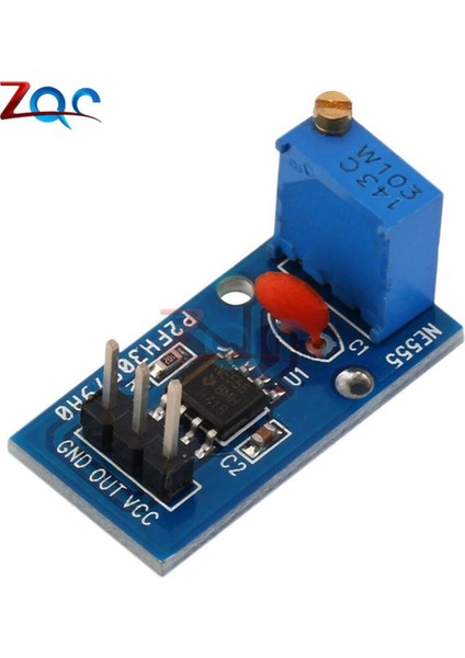 2 Adet NE555 Ayarlanabilir Direnç Frekans Atım Jeneratörü Modülü Arduino Akıllı Araba Için 5V-12V Tek Kanal Çıkış Modülü (Yurt Dışından)