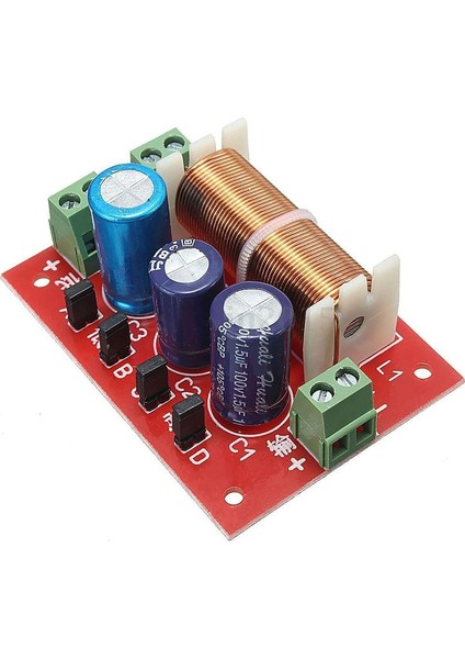 Hoparlör Için 400W Hoparlör Geçişi 2 Yollu Yüksek-Düşük 4-16 Ohm Frekans Bölücü (Yurt Dışından) fiyatları