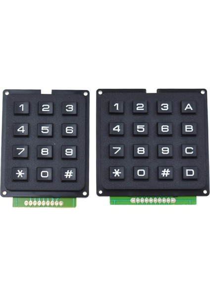 4x4 4x3 Matris Dizisi 12 16 Tuşlar 4*4 4*3 Anahtar Tuş Takımı Matris Klavye Modülü Arduino Için (Yurt Dışından)