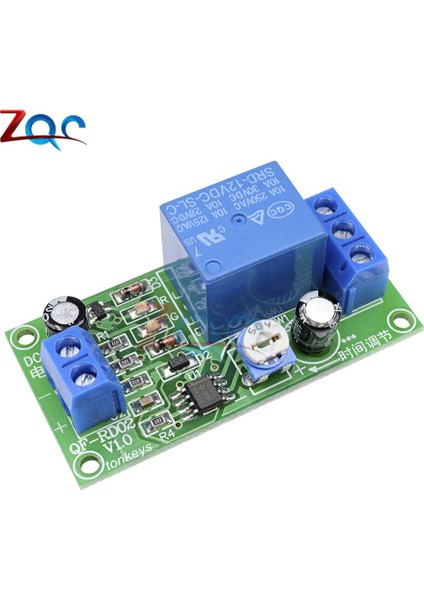Dc 12V Iletim NE555 Gecikme Zamanlayıcı Anahtarı Ayarlanabilir Zaman Geciktirme Rölesi Modülü Ac 250V 10A Dc 30V Bağlantı Modülü (Yurt Dışından)
