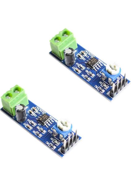LM386 Ses Amplifikatörü Modülü 200 Kat Kazanç Amplifikatör Kurulu Mono Amplifikatör 5V-12V Giriş (Yurt Dışından)