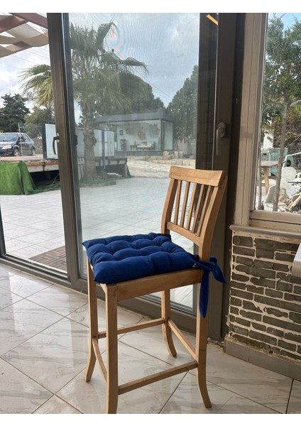 Dekoratif Pofidik 4'lü Lacivert Sandalye Minderi fırsatları