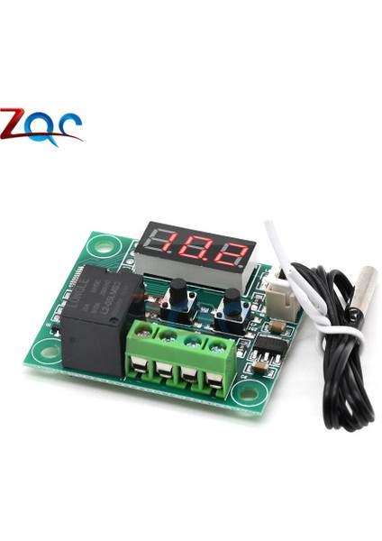 W1209 LED Dijital Termostat Sıcaklık Kontrol Cihazı Termoregülatör Ntc Sensör Probu ile Kuluçka Akvaryum Dc 5 V / Dc 24 V (Yurt Dışından)