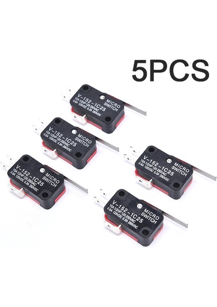 5pcs V-152-1C25 Strok Limiti Mikrodalga Fırın Kapısı Anlık Mikro Anahtar Karşılaşması (Yurt Dışından)