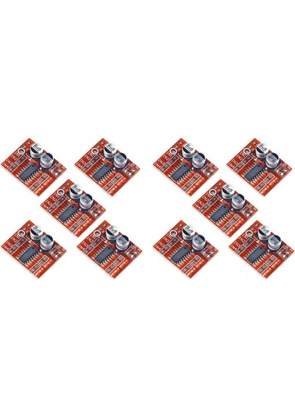 10 Adet Çift H-Köprü Dc Step 1.5A 2 Yollu Dc Motor Sürücü Modülü Akıllı Araba Güç Için Step L298N'YI Değiştirin (Yurt Dışından)