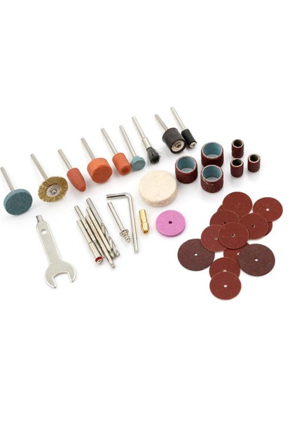 40PCS Mini Elektrikli Matkap Öğütücü Seti Döner Alet Taşlama Parlatma Aksesuarları (Yurt Dışından)
