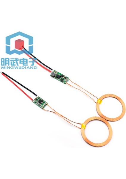 5V1A/5V2A Kablosuz Besleme Modülü Kablosuz Şarj Iletim ve Alım Terminali Devre Kartı (Yurt Dışından)