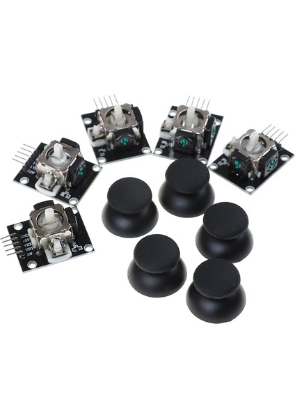 Arduino KY-023 Için 5 Adet/grup Çift Eksenli Xy Joystick Modülü (Yurt Dışından)