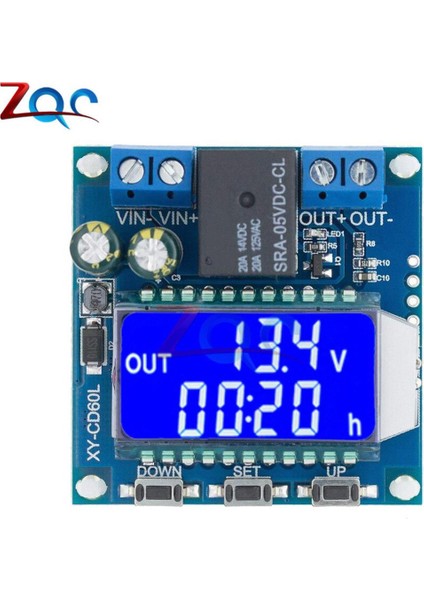 CD60L Güneş Pil Şarj Cihazı Denetleyici Dc 6V 12V 24V 60V Şarj Deşarj Kontrol Modülü Düşük Gerilim Akım Koruyucu Kurulu (Yurt Dışından)