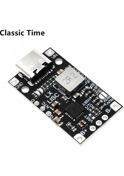 Tip-C USB 2-3s Bms 15W 8.4V 12.6V 1.5A Lityum Li-Ion Şarj Takviye Modülü Dengeli Destekli Göstergeli Hızlı Şarj (Yurt Dışından)