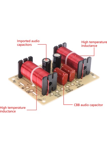 Ses Hoparlör Geçiş Devresi 3 Yollu 900-4000Hz Frekans Bölücü Modülü (Yurt Dışından)