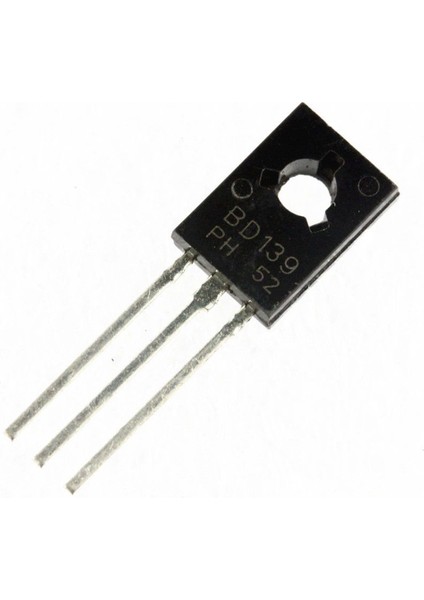 10 Adet BD139 Orijinal Yarıiletken Npn Transistör 1.5A/80V TO-126 Sıcak Satış (Yurt Dışından)