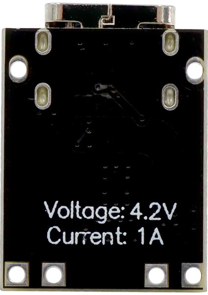 Ultra Küçük Lityum Pil Şarj Paneli 1A Üçlü Lityum Pil 3.7V4.2V Şarj Modülü Tip-C Koruma Kartlı (Yurt Dışından)