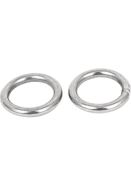 Srıwen 20MM x 3mm Paslanmaz Çelik Dokuma Çemberleme Kaynaklı O Yüzükler 10 Adet (Yurt Dışından)
