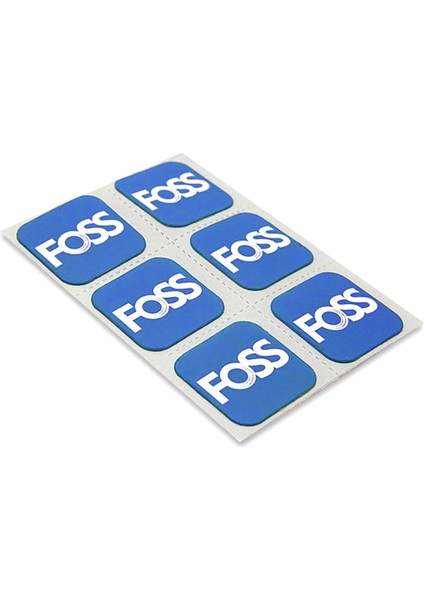 Foss 12 Adet/takım Bisiklet Lastiği Yama Hızlı Kuruyan Bisiklet Tüpü Tamir Pedi Aracı Iç Yamalar Mtb Yol Bisikleti Tamir Aracı (Yurt Dışından)