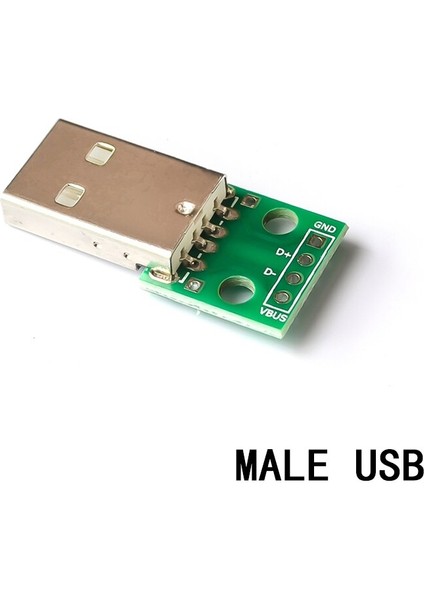 5 Adet Mikro Mini USB USB A Erkek USB 2.0 3.0 A Dişi USB B Konnektör Arayüzü 2.54MM Dıp Dönüştürücü Adaptör Kesme Panosu (Yurt Dışından) modelleri
