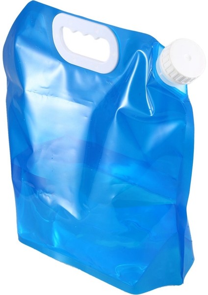 Nanlıy- 2 Parça Katlanabilir Su Bidonu 5 Litre/10 Litre Mavi (Yurt Dışından)