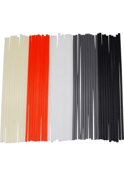100 Adet Plastik Kaynak Teli Pp/pvc/ppr Plastik Kaynakçı Tamir Teli (Yurt Dışından)