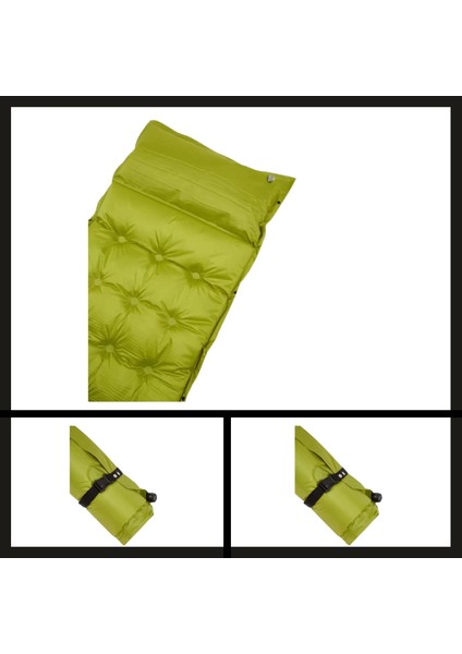 Uyguna-Yakala Yeşil (502018) Alpinist Comfort Air Şişme MAT-MLZ.206