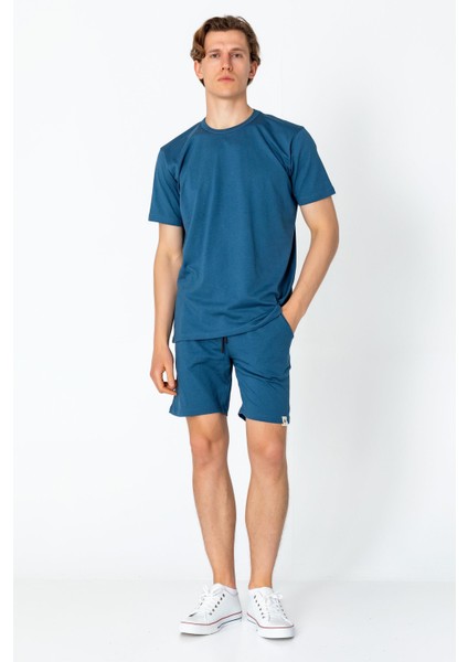 Erkek Regular Fit Rahat Sade Klasik T-Shirt