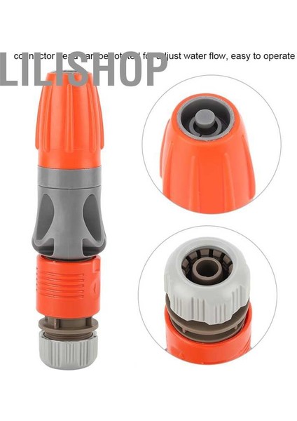 Lilishop Bahçe Hortumu Musluk Bağlantısı Su Borusu Adaptörü Araba Yıkama Sulama Püskürtücü (Yurt Dışından)