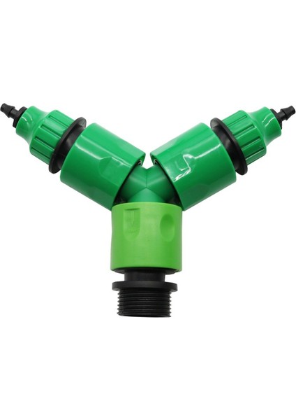 Adet 3 Yollu 4/7mm Hortum Ayırıcı Y Hızlı Bağlantı Damla Sulama Adaptörü (Yurt Dışından)