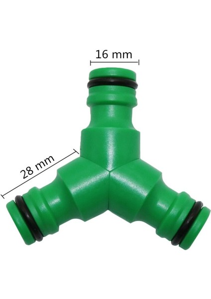 Adet 3 Yollu 4/7mm Hortum Ayırıcı Y Hızlı Bağlantı Damla Sulama Adaptörü (Yurt Dışından)
