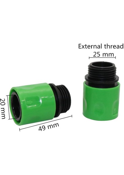 Adet 3 Yollu 4/7mm Hortum Ayırıcı Y Hızlı Bağlantı Damla Sulama Adaptörü (Yurt Dışından)